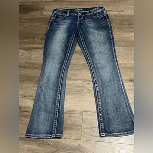 Maurices Indigo Wide Leg Jeans
